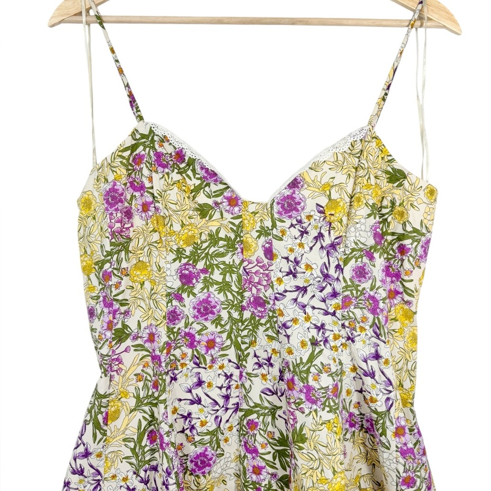 Anthropologie Maeve Lace-Trim Sweetheart
Mini Dress Medium - Picture 5 of 11